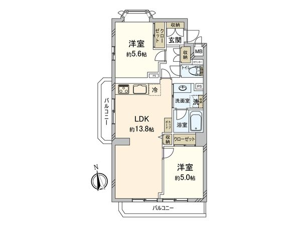 ライオンズマンシヨン下落合 間取図(平面図) ライオンズマンシヨン下落合 間取図(平面図)