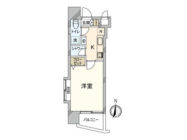 フェニックス早稲田駅前 間取図(平面図) フェニックス早稲田駅前 間取図(平面図)
