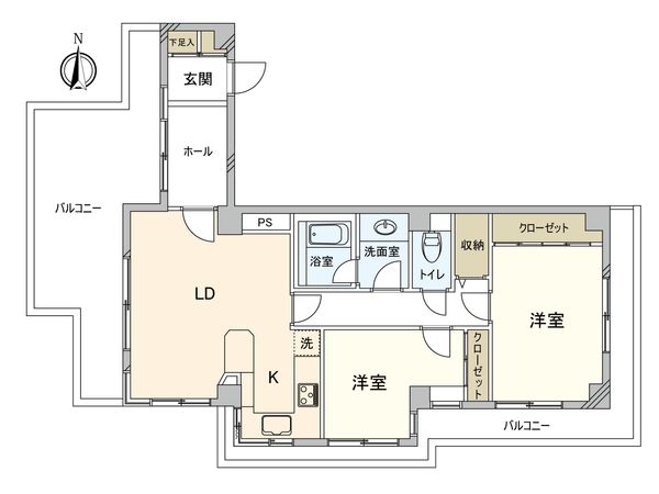 ベルパレス目白 間取図(平面図) ベルパレス目白 間取図(平面図)