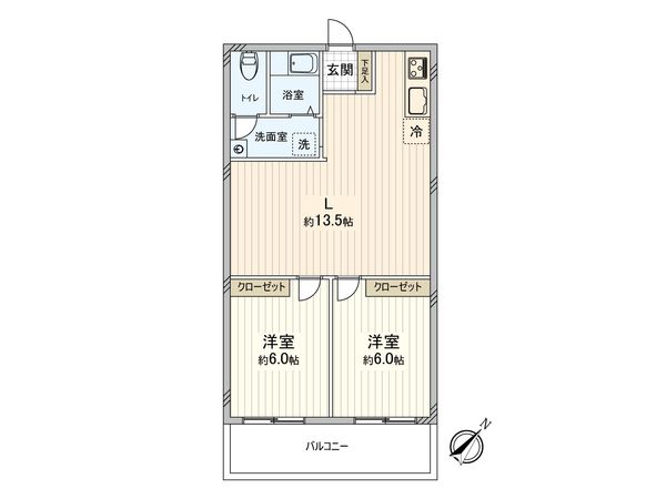 ドミール早稲田 間取図(平面図) ドミール早稲田 間取図(平面図)