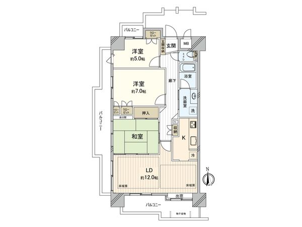 間取図(平面図)