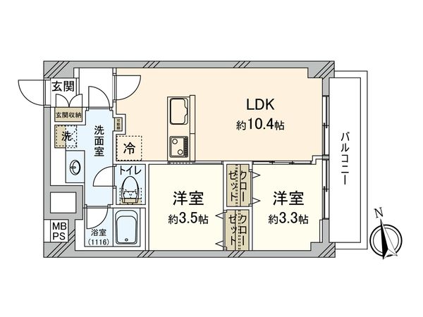 トーア早稲田マンション 間取図(平面図) トーア早稲田マンション 間取図(平面図)