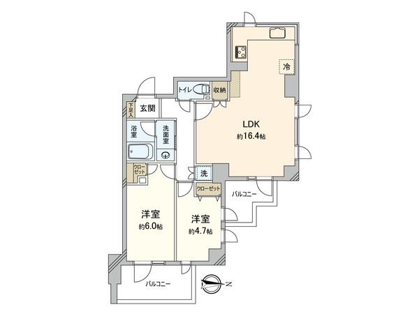 ブランシエラおとめ山公園 間取図(平面図) ブランシエラおとめ山公園 間取図(平面図)