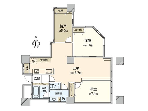 西戸山タワーホウムズ ノースタワー 間取図(平面図) 西戸山タワーホウムズ ノースタワー 間取図(平面図)