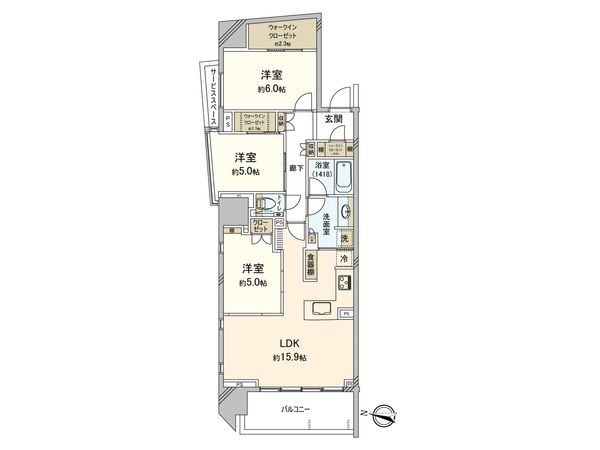 間取図(平面図)