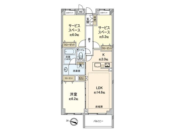 間取図(平面図)