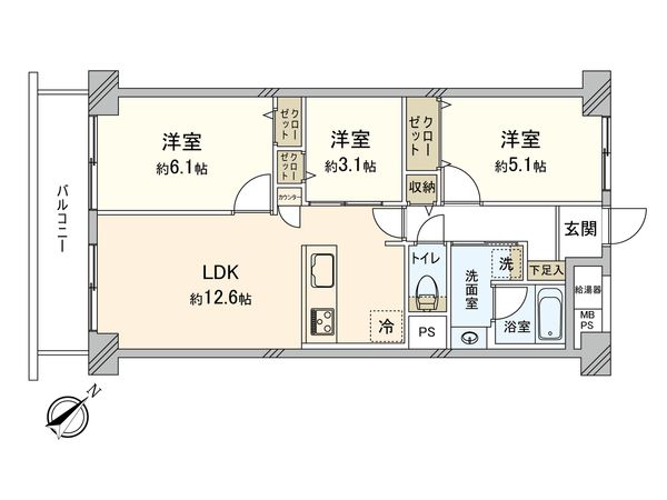間取図(平面図)