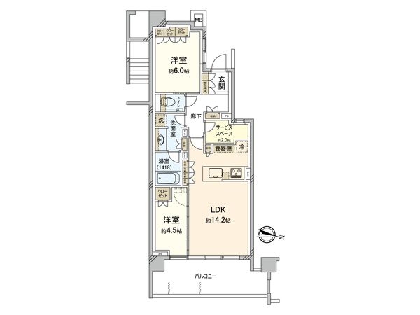 間取図(平面図)