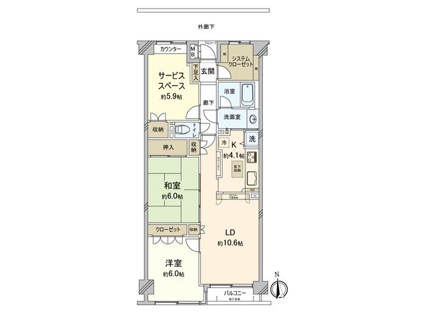間取図(平面図)