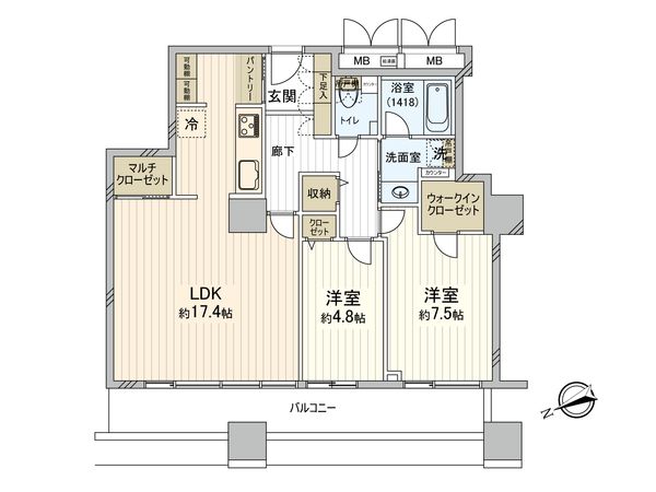 間取図(平面図)
