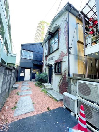 渋谷区本町6丁目 土地 前面道路含む外観