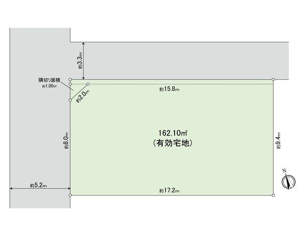 新宿区新宿6丁目 土地 区画図