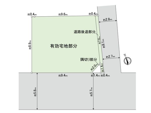 大森北4丁目 土地 区画図 大森北4丁目 土地 区画図