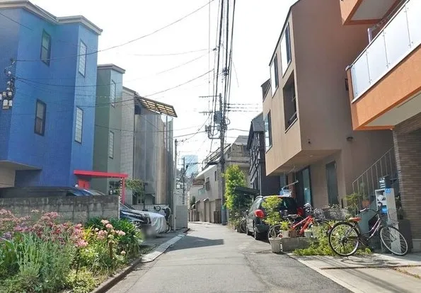 前面道路