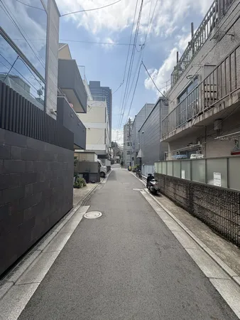 前面道路