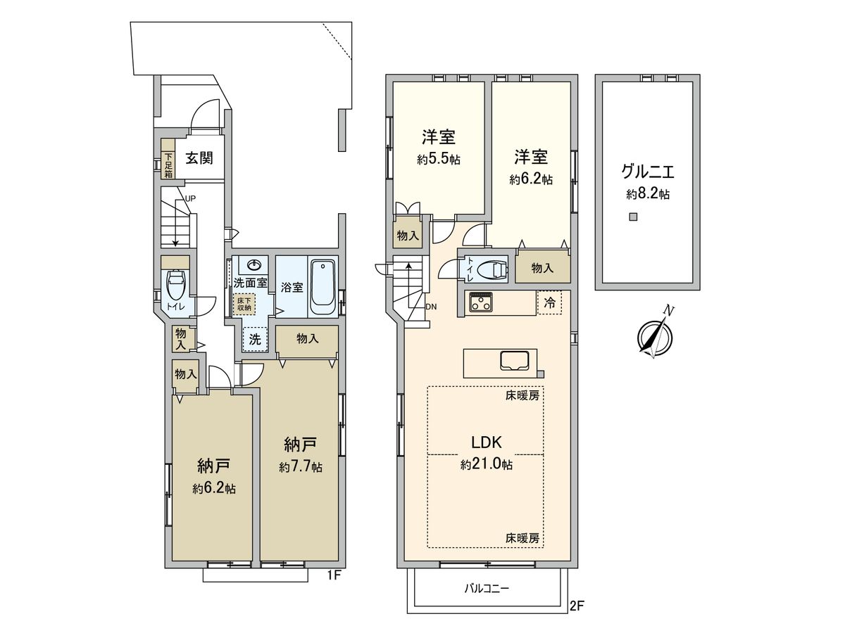 間取図(平面図)