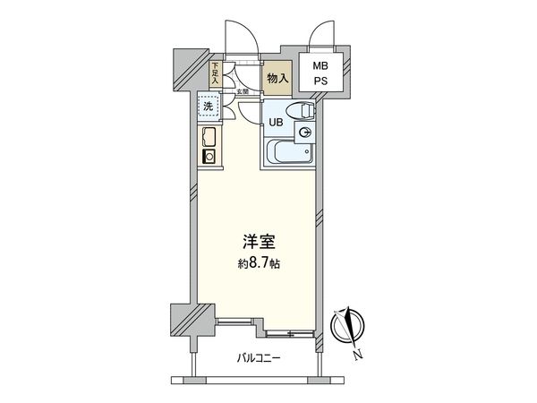 ルネ御苑プラザ 間取図(平面図) ルネ御苑プラザ 間取図(平面図)