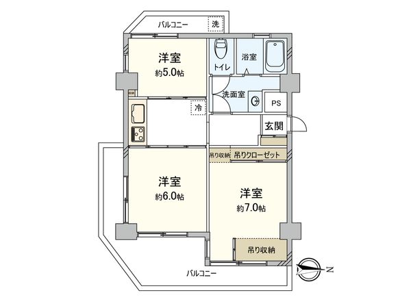 間取図(平面図)