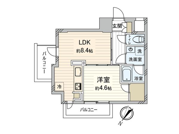 東建ニューハイツ西新宿 間取図(平面図) 東建ニューハイツ西新宿 間取図(平面図)