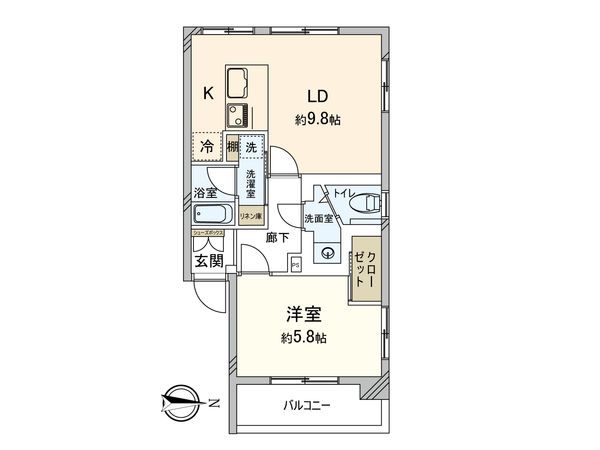 大久保ローヤルコーポ 間取図(平面図) 大久保ローヤルコーポ 間取図(平面図)