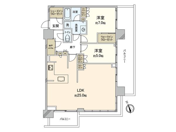 シティタワー新宿 間取図(平面図) シティタワー新宿 間取図(平面図)