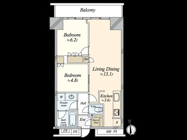 ザ・パークハウス新宿タワー 間取図(平面図) ザ・パークハウス新宿タワー 間取図(平面図)