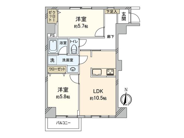 間取図(平面図)