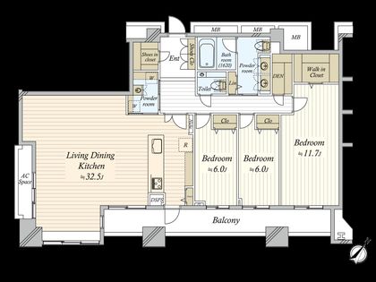 間取図(平面図)