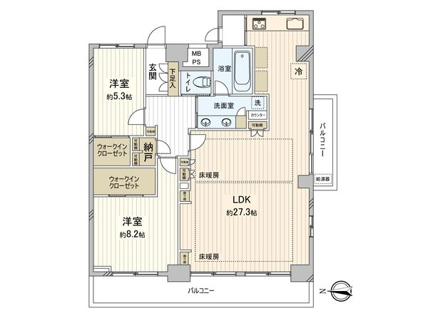 間取図(平面図)