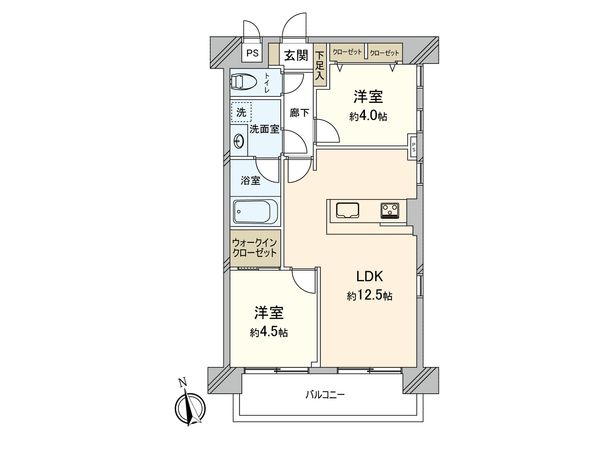 サンサーラ第4御苑 間取図(平面図)
