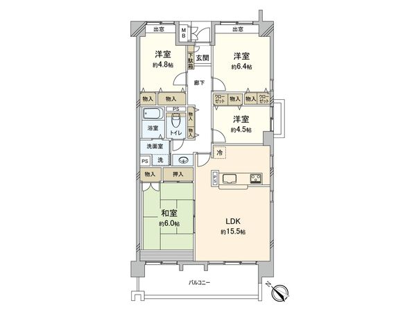 間取図(平面図)