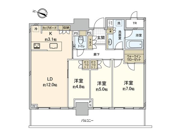 間取図(平面図)