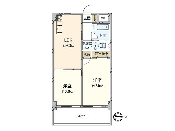 間取図(平面図)