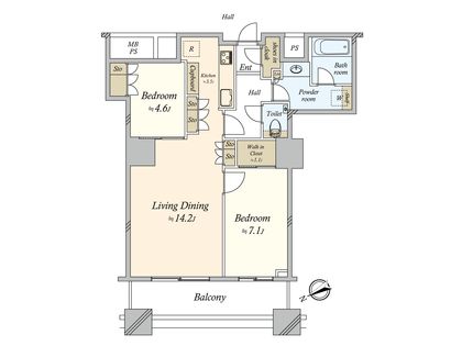 間取図(平面図)