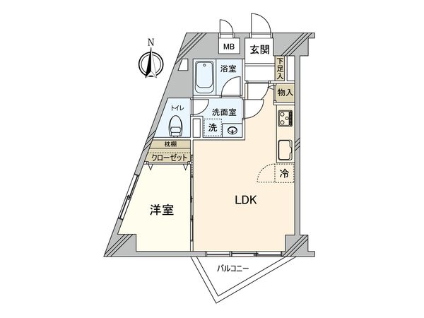 柏木ハイツ 間取図(平面図)