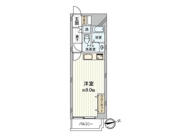 藤和新宿番衆町コープ 間取図(平面図) 間取図(平面図)