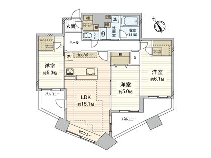 間取図(平面図)