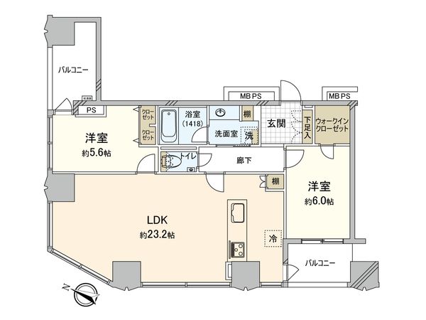 間取図(平面図)