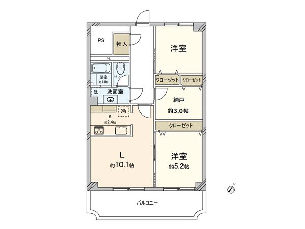 協栄メゾン代々木 間取図(平面図) 協栄メゾン代々木 間取図(平面図)