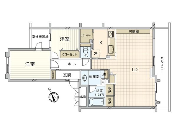 杉並和泉ハイム 間取図(平面図) 杉並和泉ハイム 間取図(平面図)