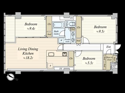 間取図(平面図)