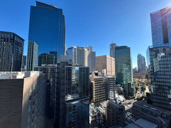 西新宿パークサイドタワー・西新宿三井ビルディング 眺望