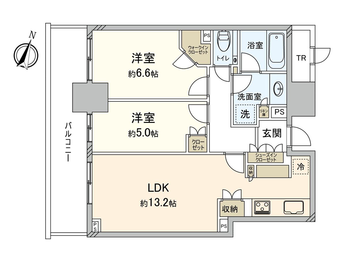 パークタワー西新宿 間取図(平面図) 間取図(平面図)