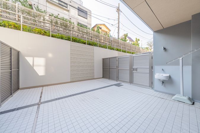 パークシティ高田馬場 庭