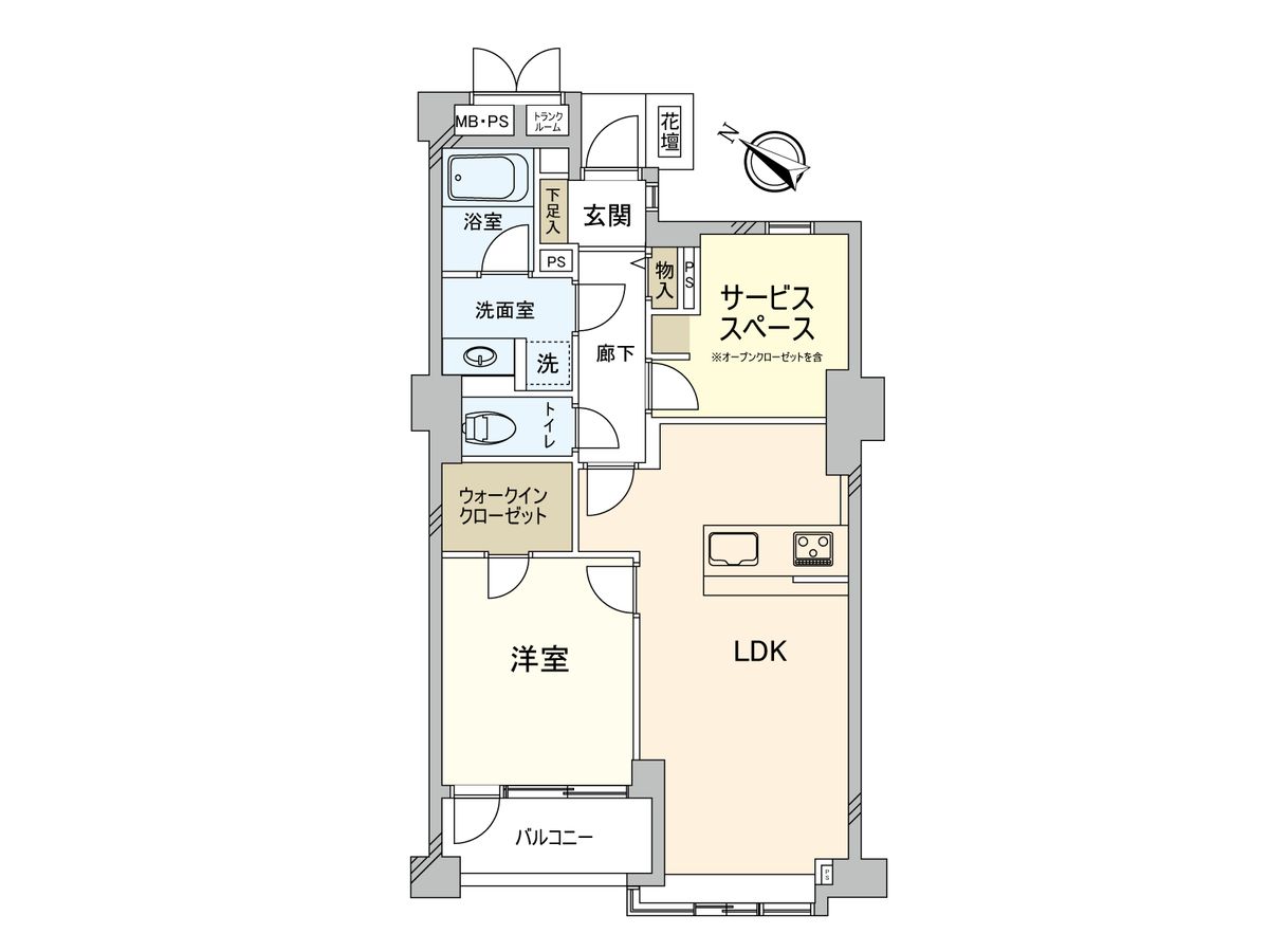 間取図(平面図)