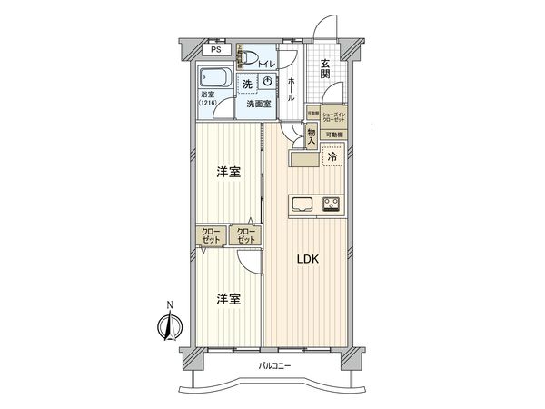 大久保杉ハイム 間取図(平面図)
