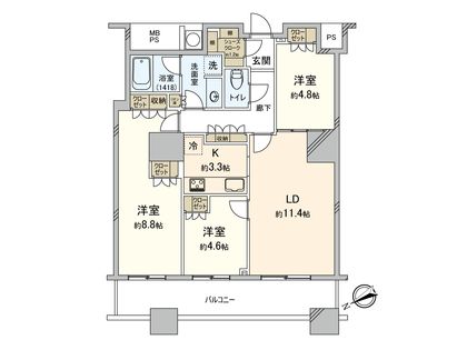 間取図(平面図)