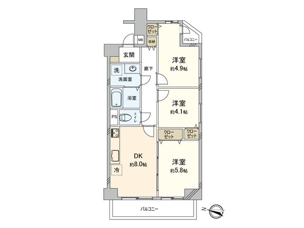 間取図(平面図)