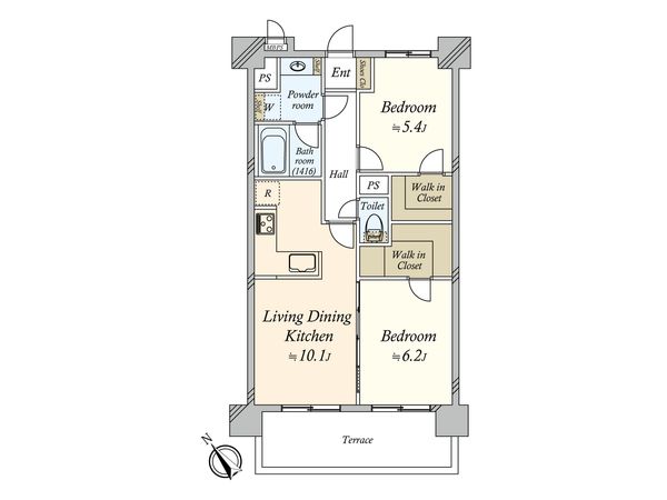 間取図(平面図)