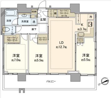 間取図(平面図)